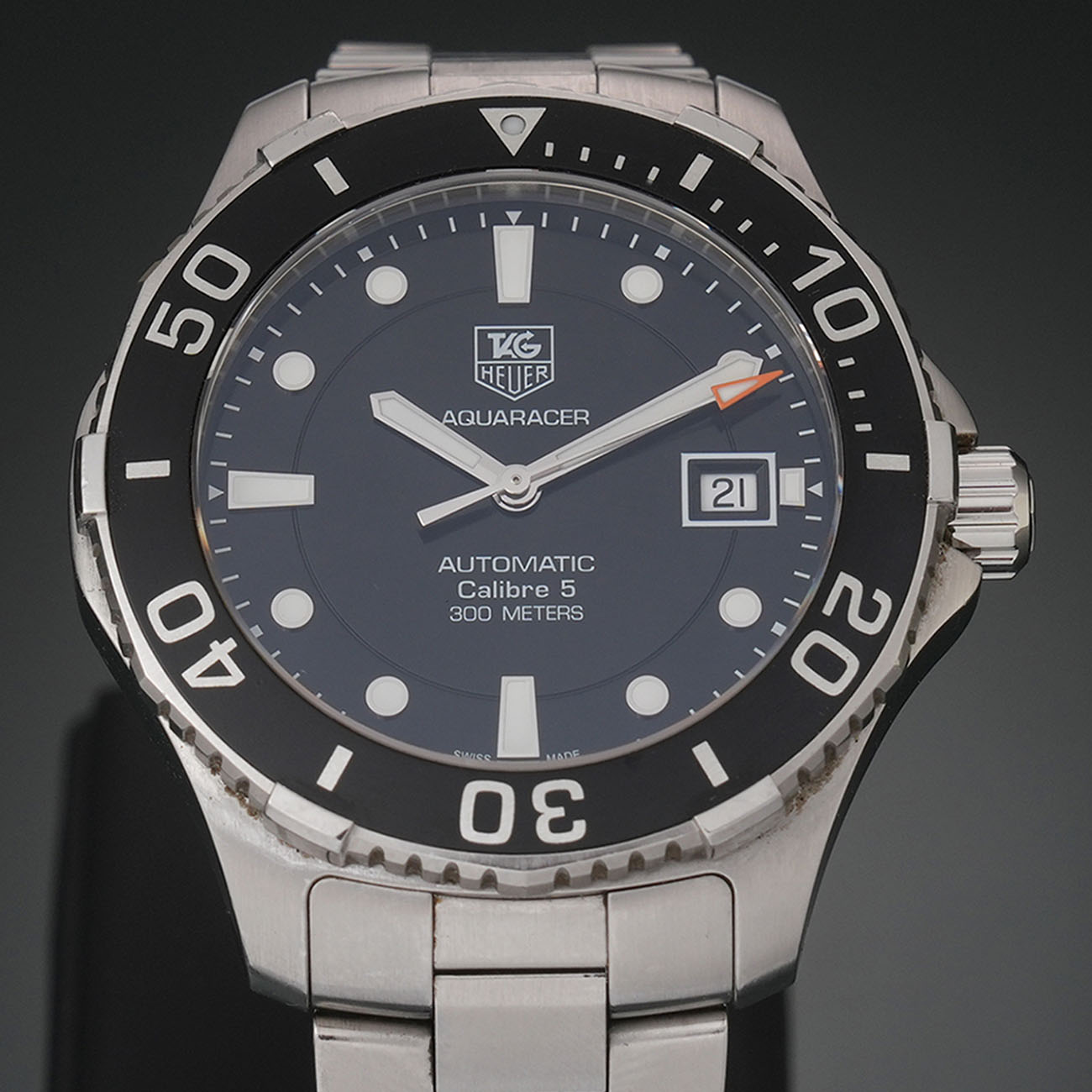 TAG HEUER(USED)태그호이어 아쿠아테라 41 스틸 오토 WAN2110